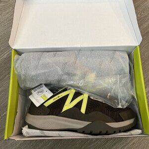 Eddie Bauer Thielsen Trail Women’s Hiking Shoes 9.5 Olive Lime Punch Outdoor NEW